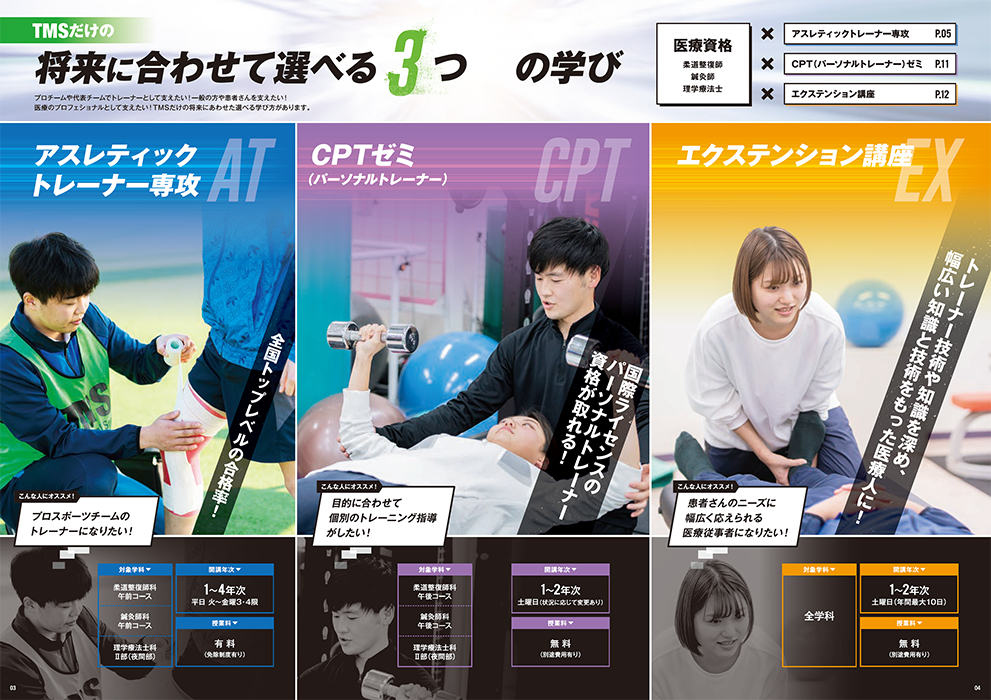 東京メディカル・スポーツ専門学校 2022年度入学案内 株式会社ブリッジ